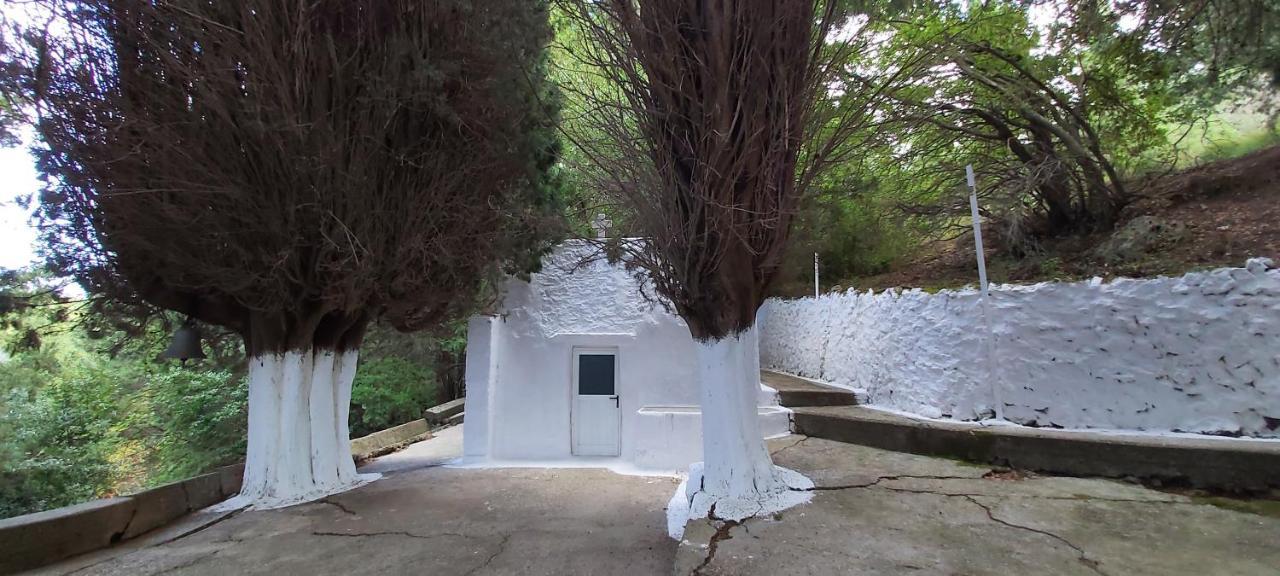 Small Traditional House In Asfendiou Kos Agios Dimitrios  Bagian luar foto